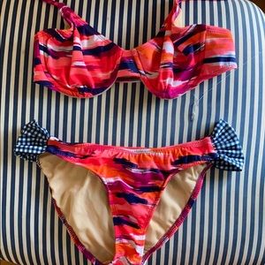 Unworn Bikini Top and Bottom